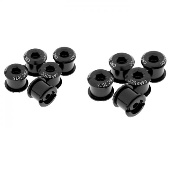 10Pcs Aluminum Alloy Bike Bicycle Chainring Crankset Bolt Arm Screw 7mm 5mm