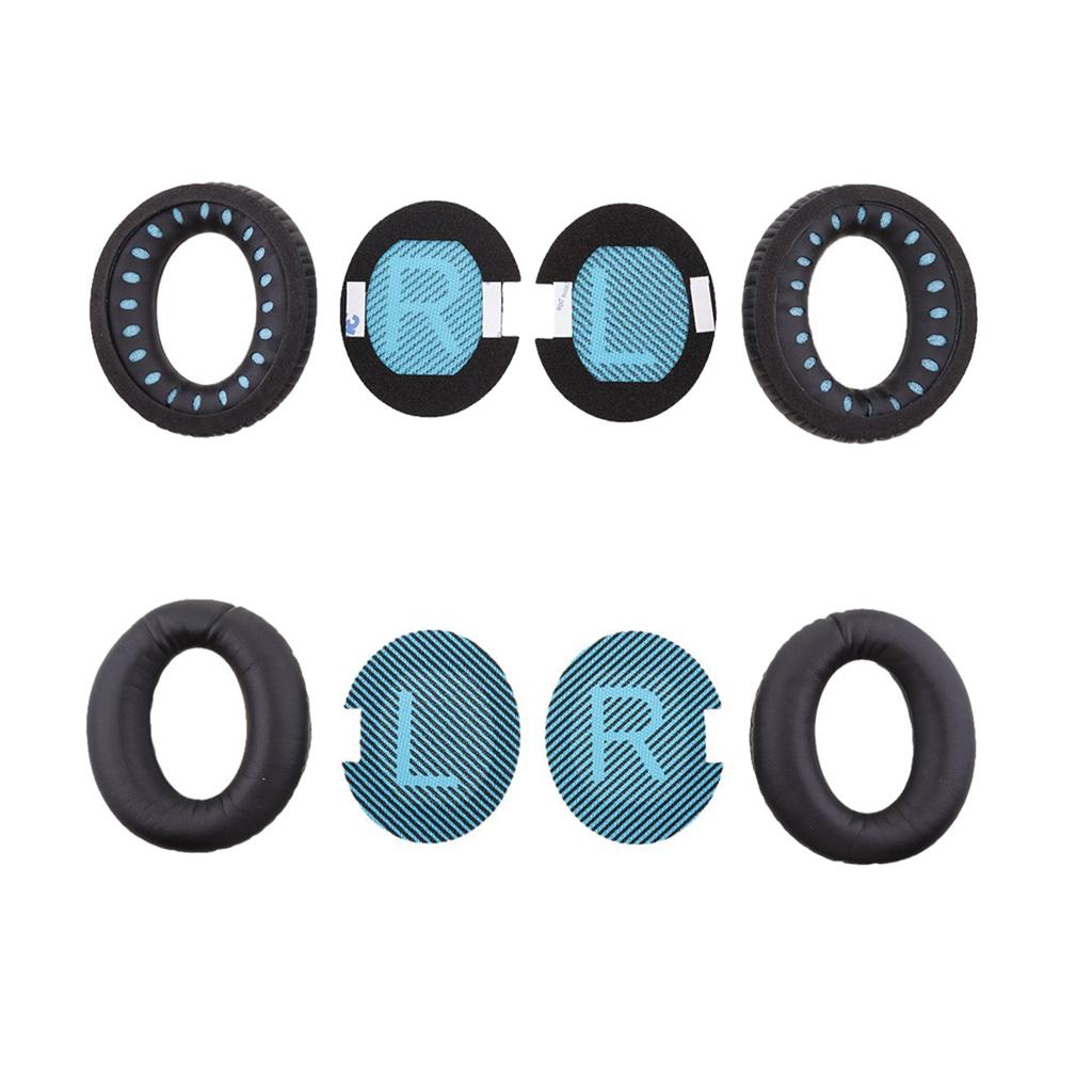 2 Pairs Ear Pads Cushion Replacement for QC2 QC15 QC25 AE2 AE2i AE2w Headset