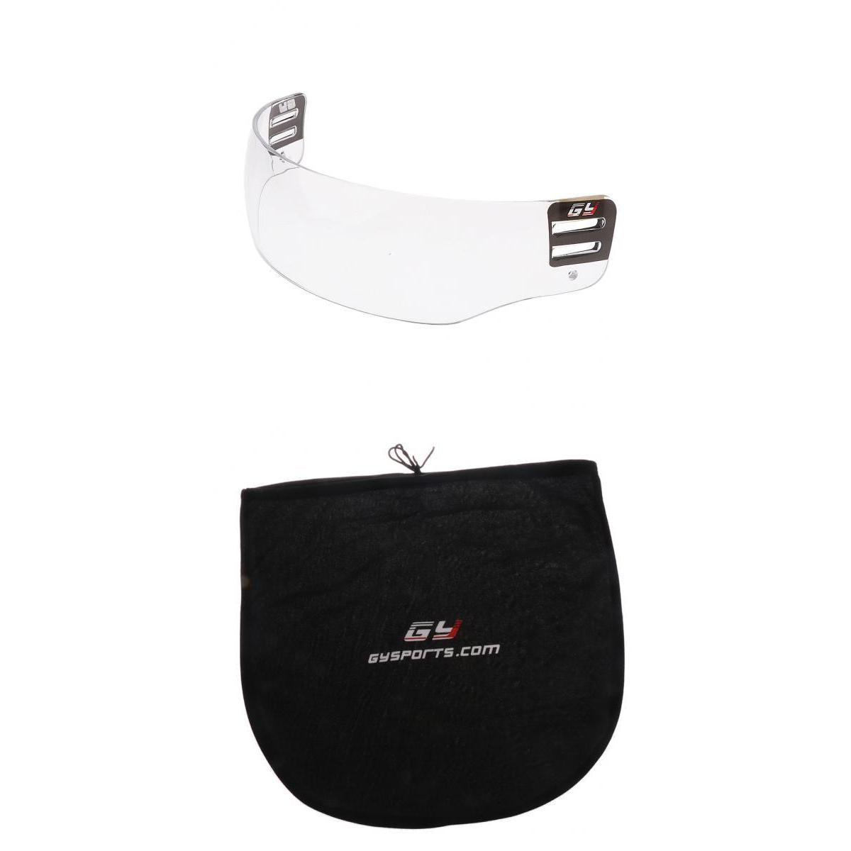 CE Approved Anti-fog Ice Hockey Visor Shield Plus Helmet Visor Equipment Bag