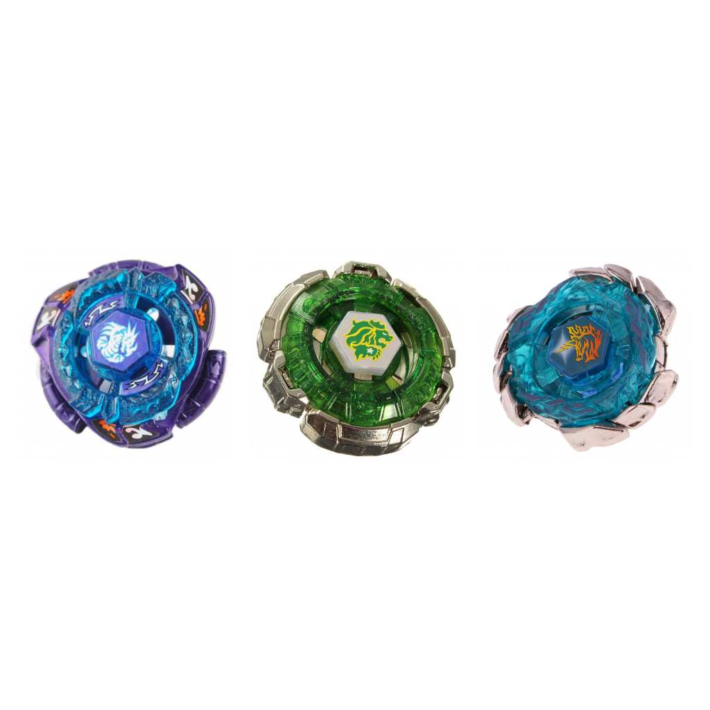 3Pcs Fusion Metal Rapidity Fight 4D Toy BB128 BB117 BB106