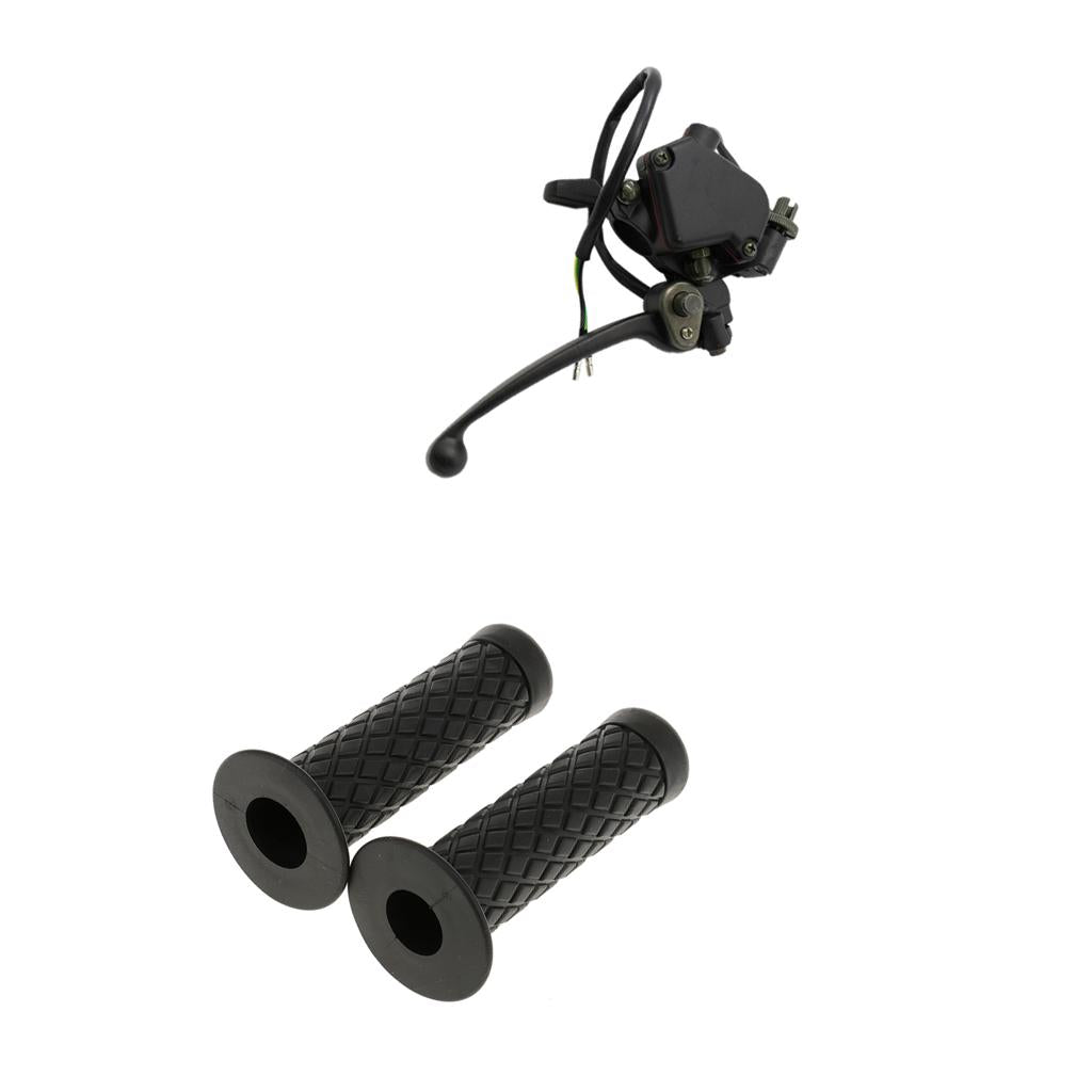 7/8'' Handlebars + Thumb Throttle Cable Handle Brake Lever for 50 110cc ATV
