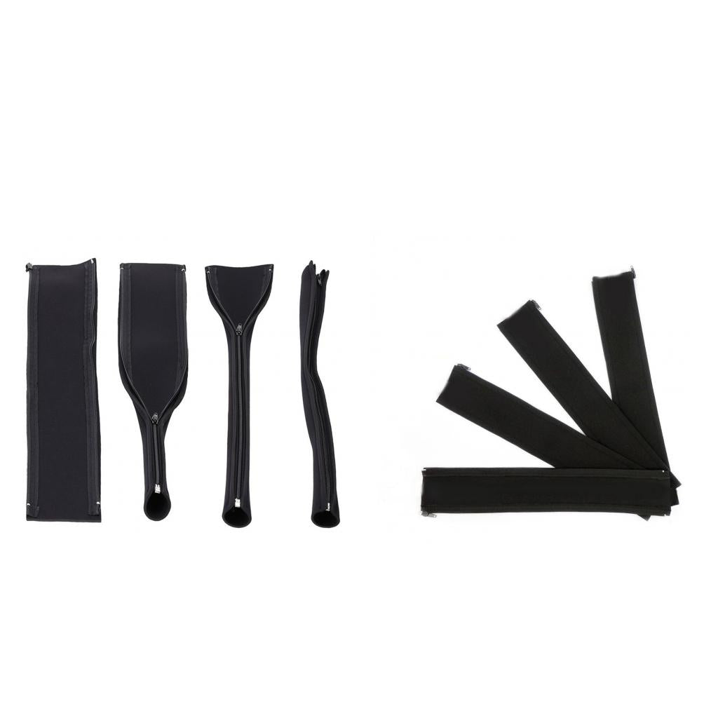 8Pieces 19 Zipper Neoprene Cable Management Sleeves Cable Cover Organizer"