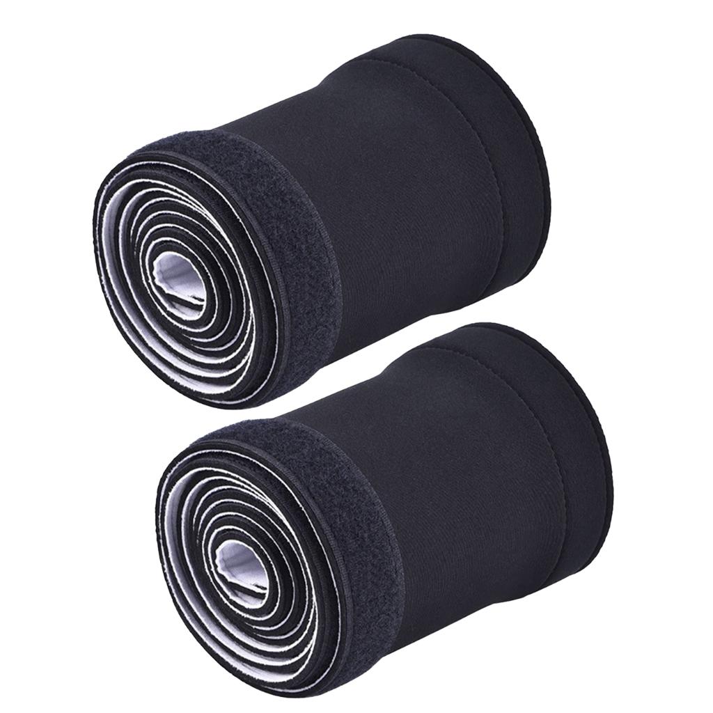 2Pieces 203cm Cable Management Organizer Neoprene Cable Cover Hider Sleeve
