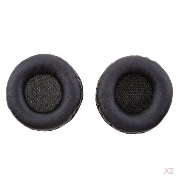 2 Pairs 60mm /2.35 Replacement Ear Cushions Earpads Covers for Headphones"