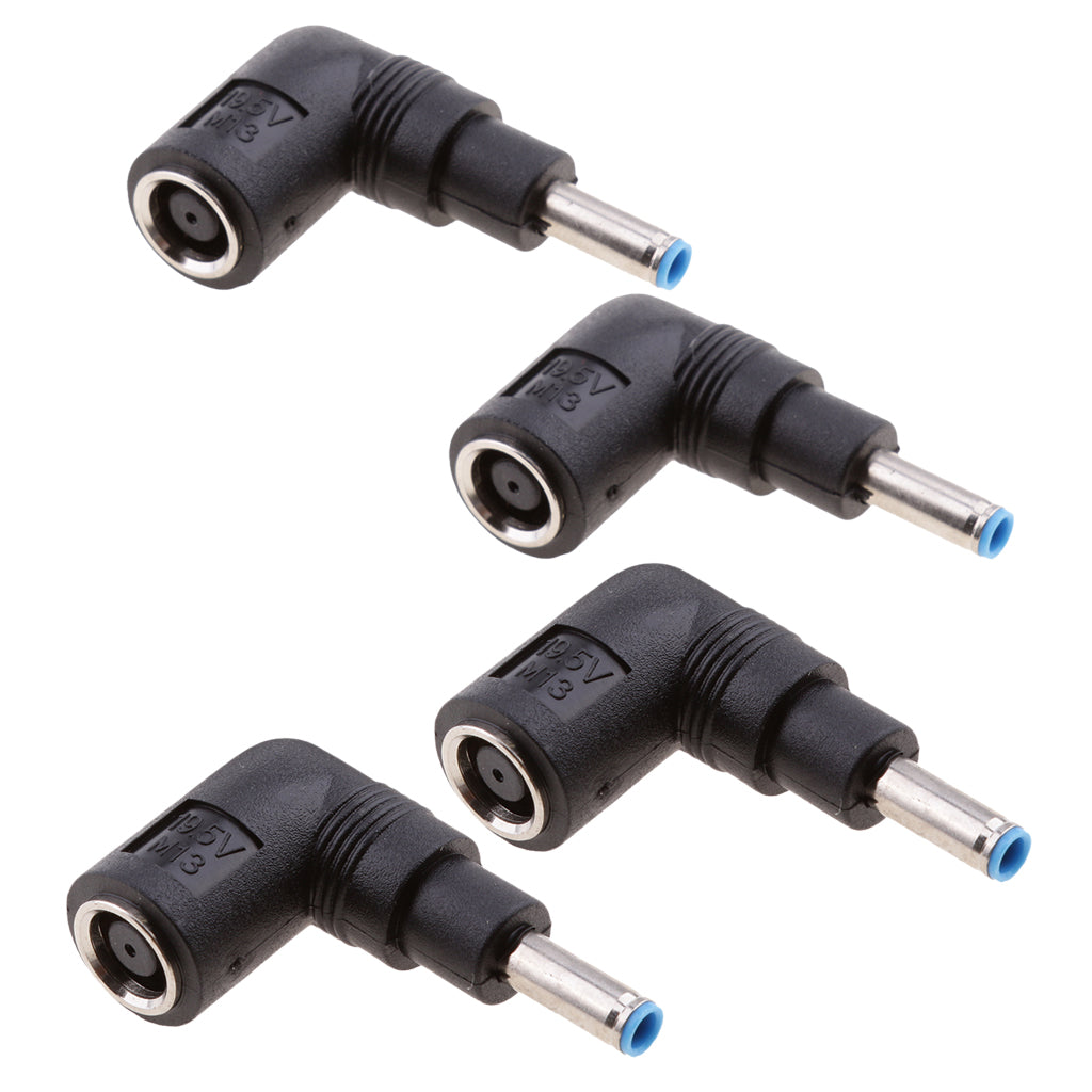 2x2 Pieces DC 7.4 *5.0mm to 4.5*3.0mm 90 Right Angled Adapter
