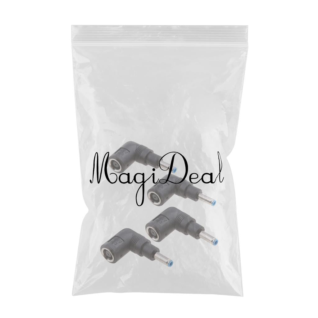 2x2 Pieces DC 7.4 *5.0mm to 4.5*3.0mm 90 Right Angled Adapter