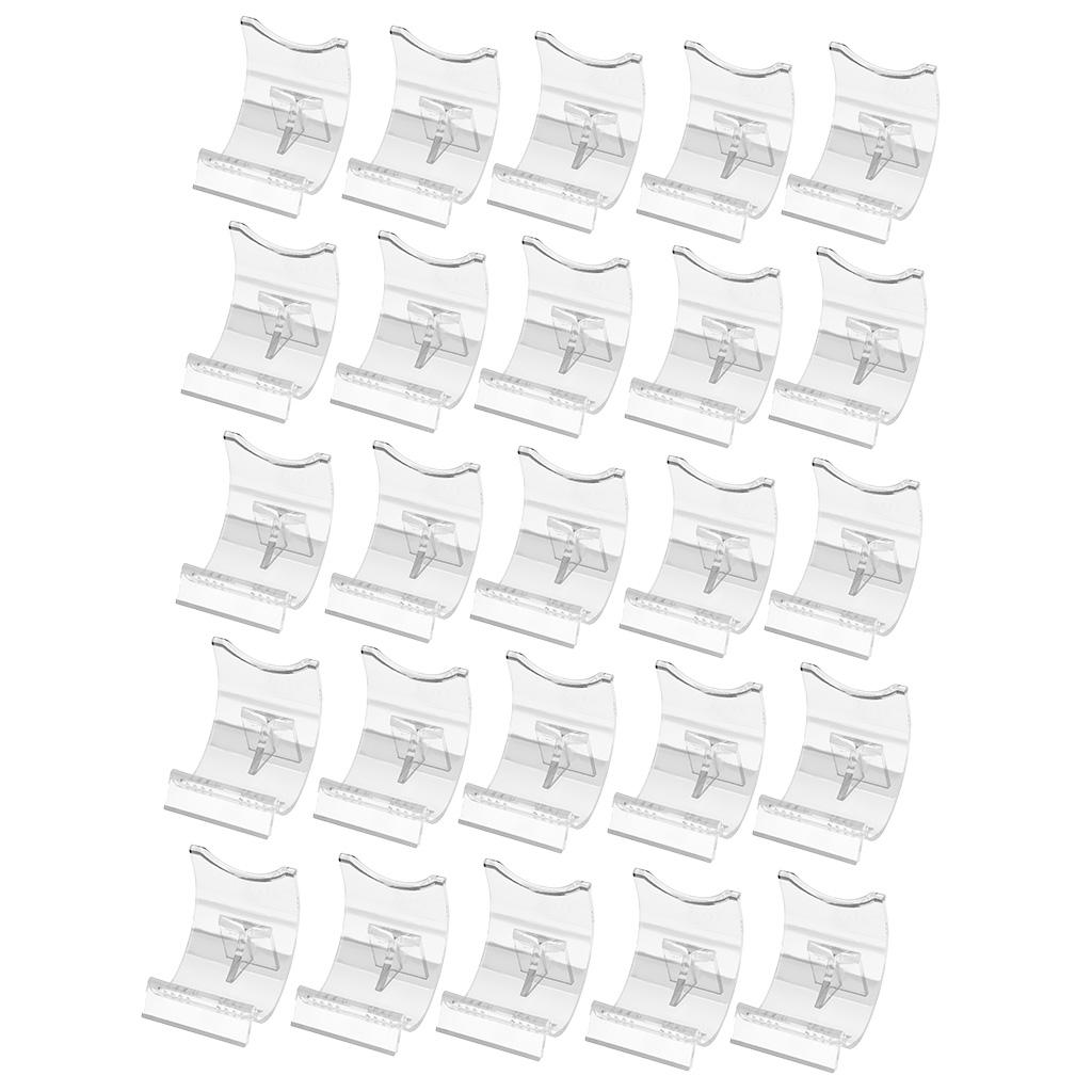 25x Display Stand Clear Acrylic Easel Holder Base Stand for Lighter Gift