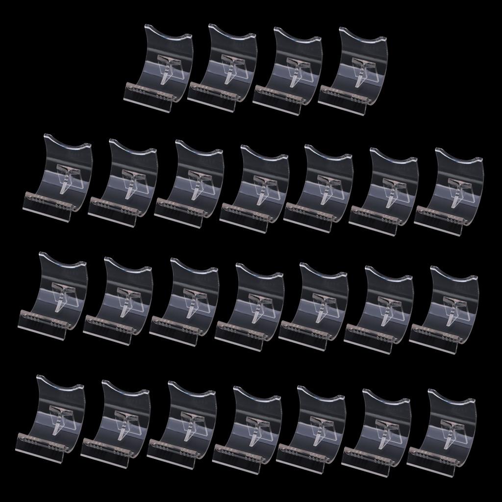 25x Display Stand Clear Acrylic Easel Holder Base Stand for Lighter Gift