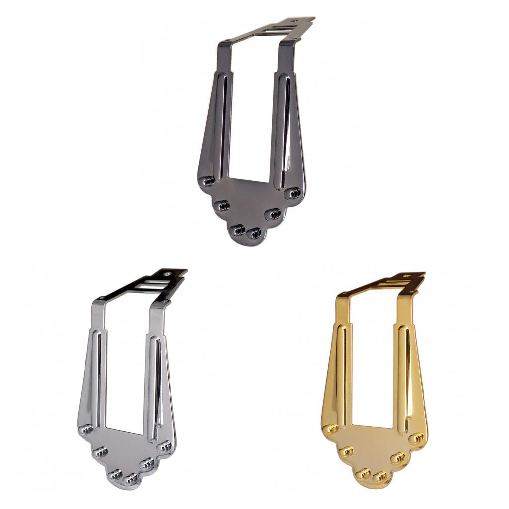 3 Piece Vintage Folk Guitar Bridge Tailpiece Repalcement for Electric Guitar
