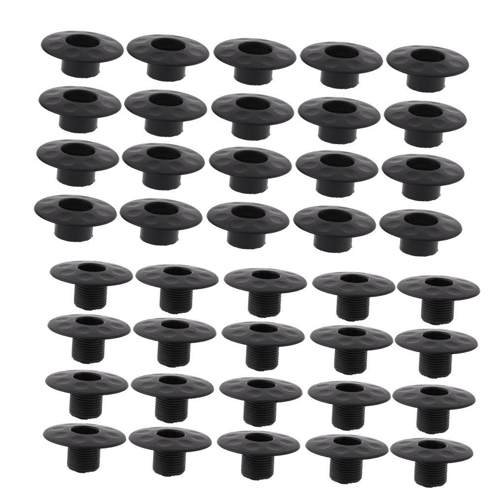 20 Pieces Foosball Bearing Table Football Soccer Screw thread