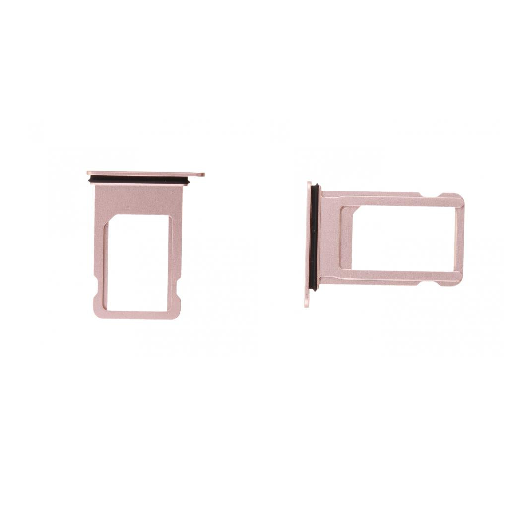 2Pieces SIM Card Tray Slot Holder Waterproof Replacement for iPhone 8 Gold