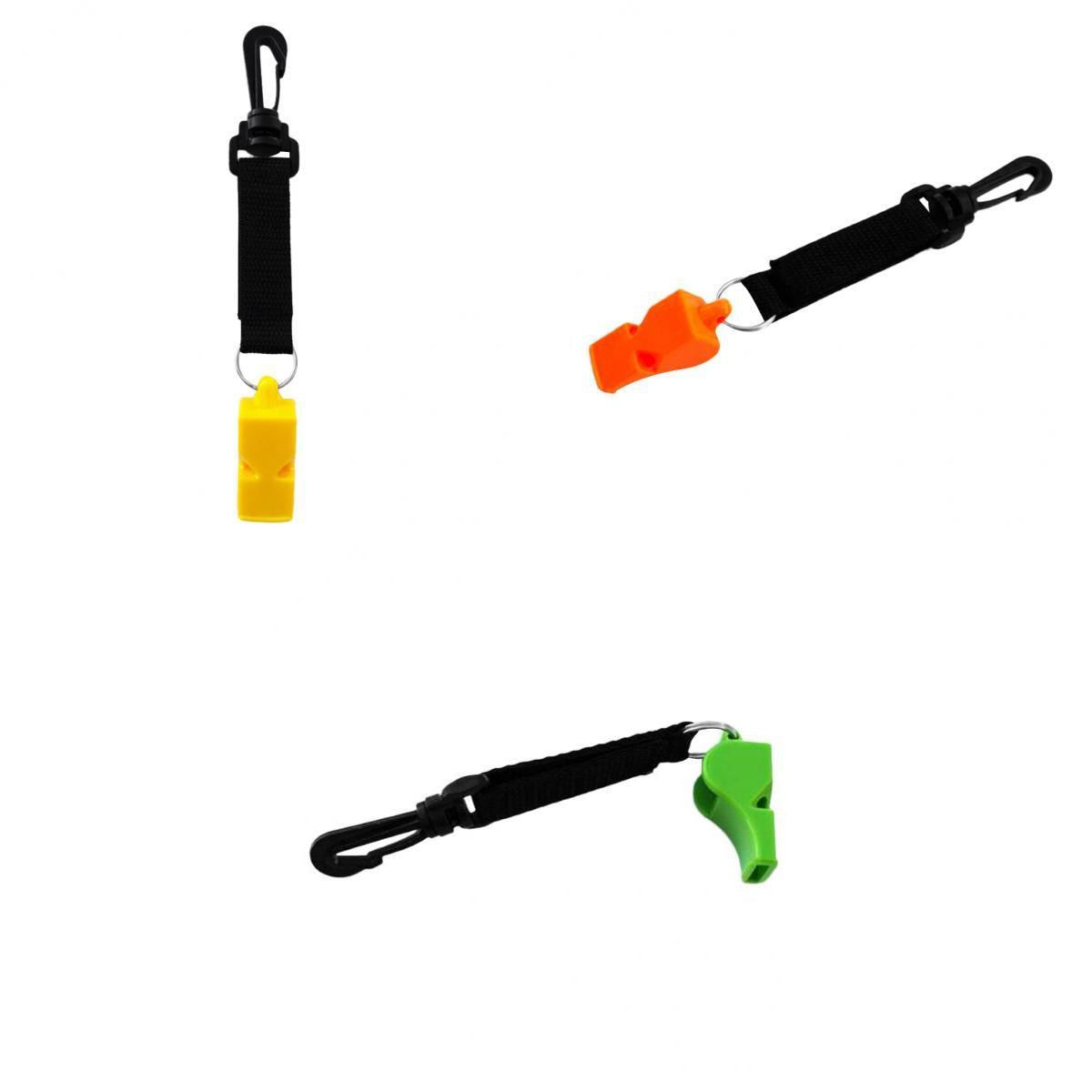 3 Pieces Emergency Scuba Dive Safety Whistle Outdoor Survival Gear