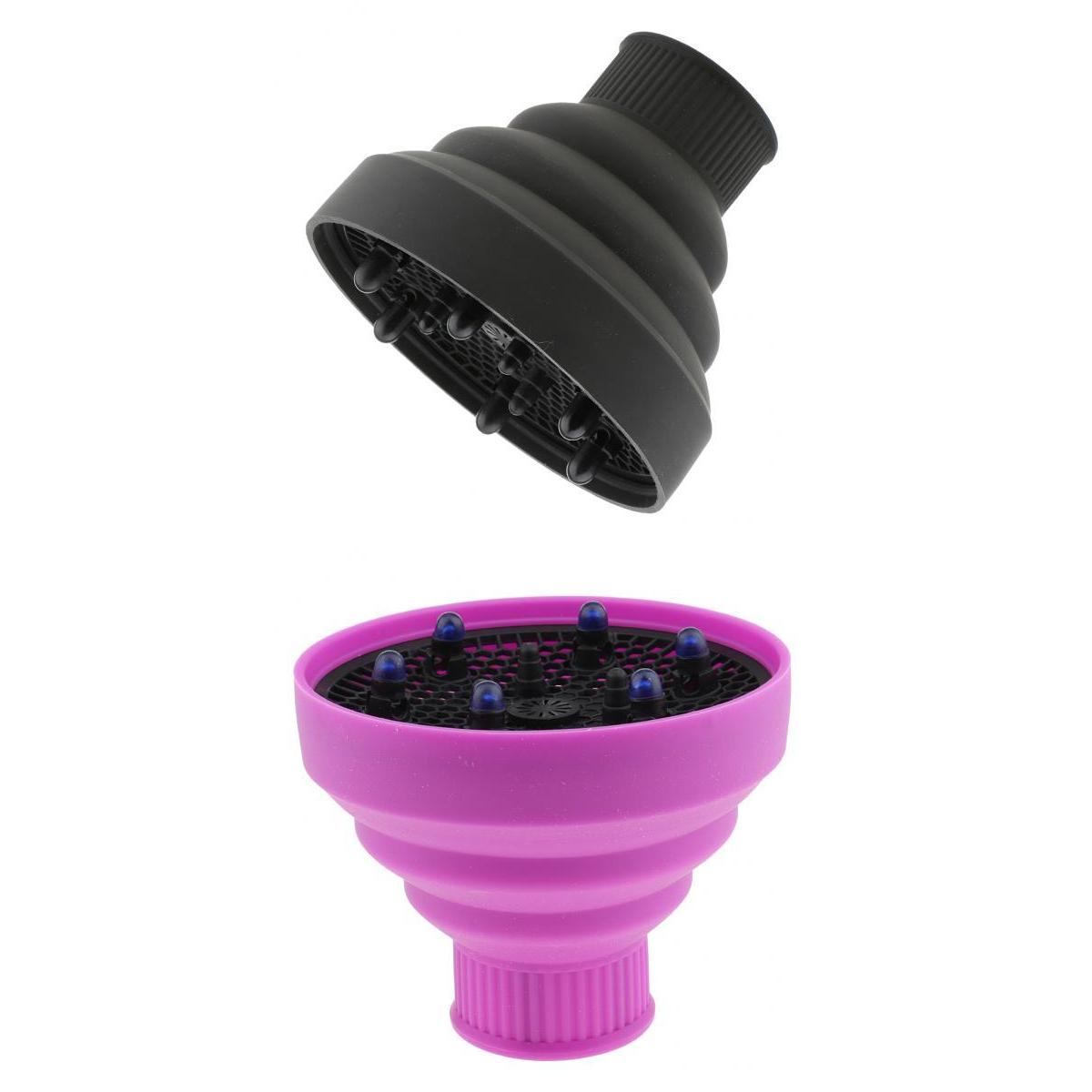 2Pieces Universal Silicone Curl Hair Dryer Blower Diffuser Hairdressing Tool