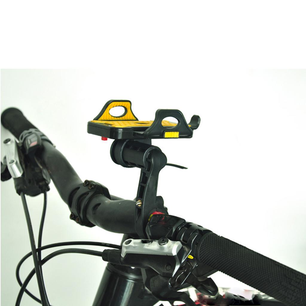 2Pcs Bike Bicycle Handlebar Extender GPS Lamp Holder Flashlight Torch Mount