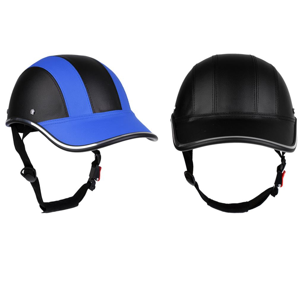 2Pcs Adjustable Baseball Cap Style Riding Bike Helmet Anti-UV Safe Hat Visor