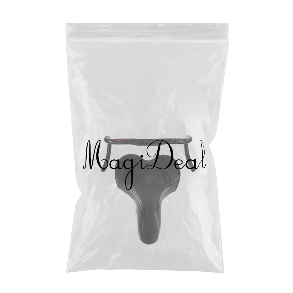 Bike Handlebar Bicycle Drop Handlebar Bent Bar 31.8mm + Curvy Shape Saddle