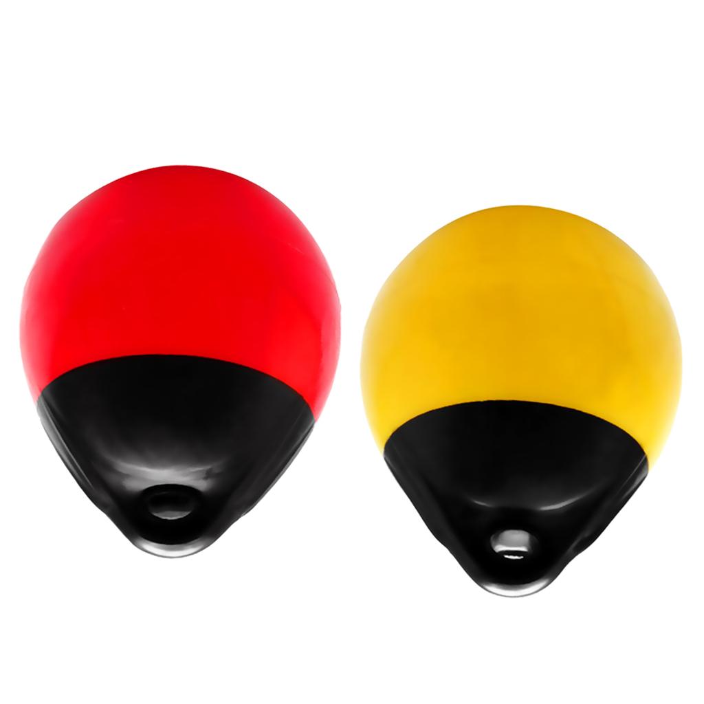 2 Pieces Marine Boat Fender Premium PVC Bumper Dock Shield Protection