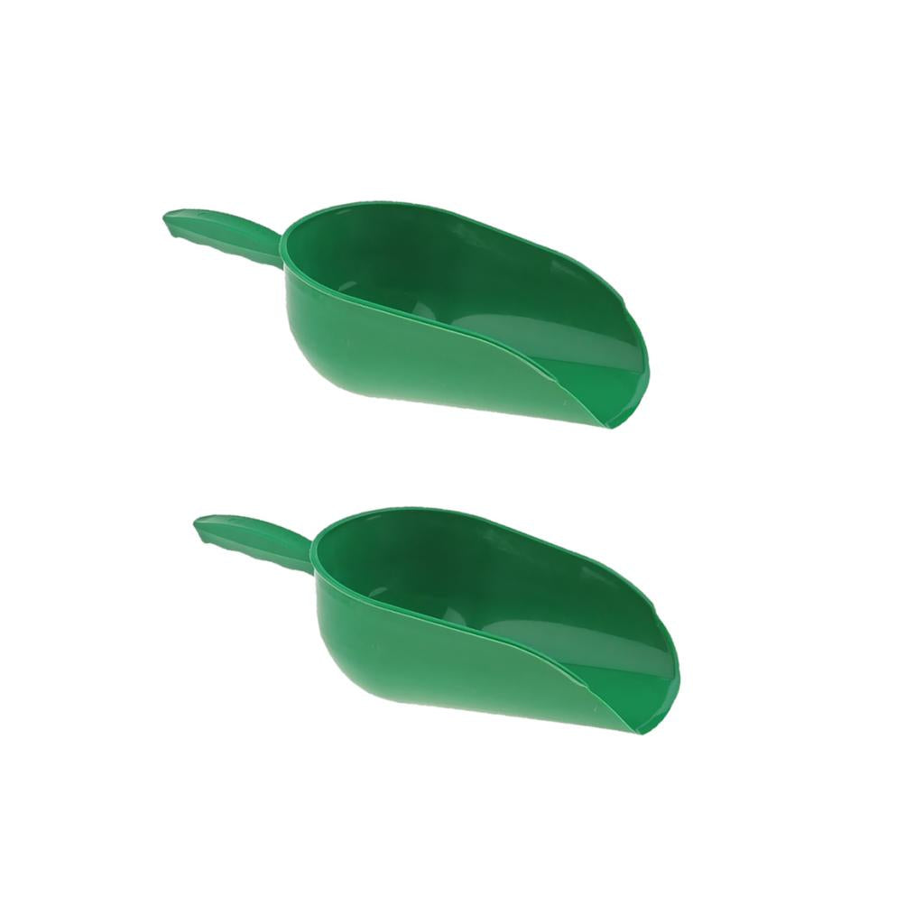 2 pieces Plastic Ice Food Candy Grain Goods Scoops for Kitchen Bar