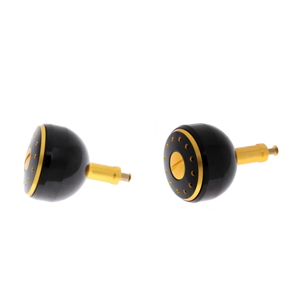 2x Metal Fishing Reel Handle Power Knob Replacement Handle Grip Fishing Gear