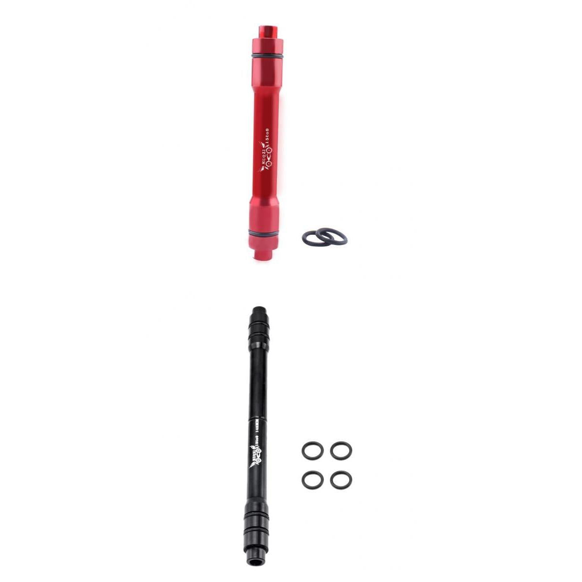 Bike 12/15mm to 9mm Thru Axle Quick Release Hub Conversion Skewer Adapters