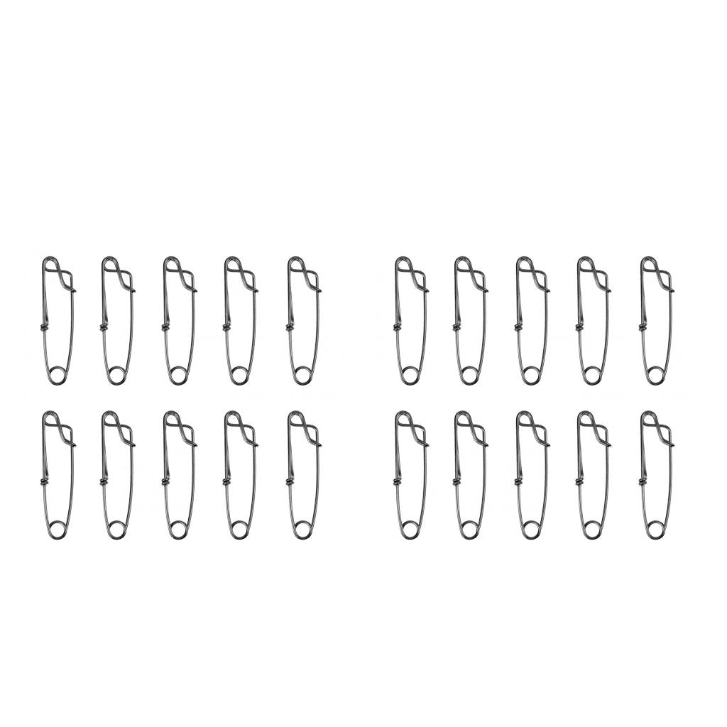 20x Stainless Steel Long Line Longline Clip for Fishing Snapper or Shark S M