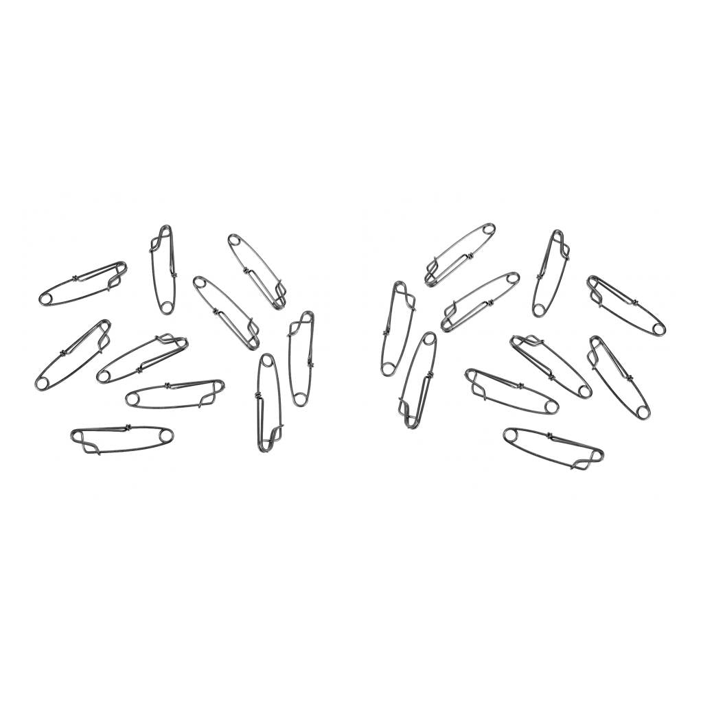 20x Stainless Steel Long Line Longline Clip for Fishing Snapper or Shark S M