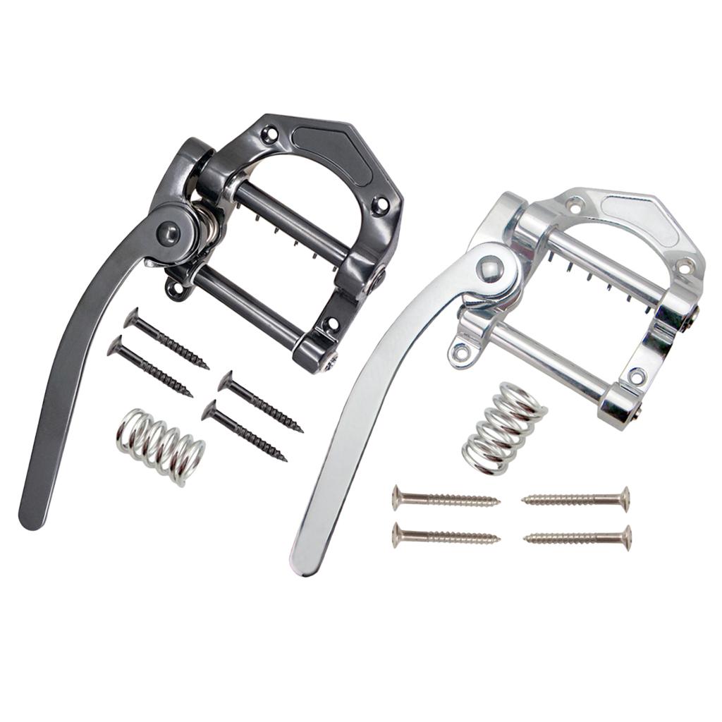 2PCS Tremolo Bridge Tailpiece For B5 SG LP Electric Guitar Replacement