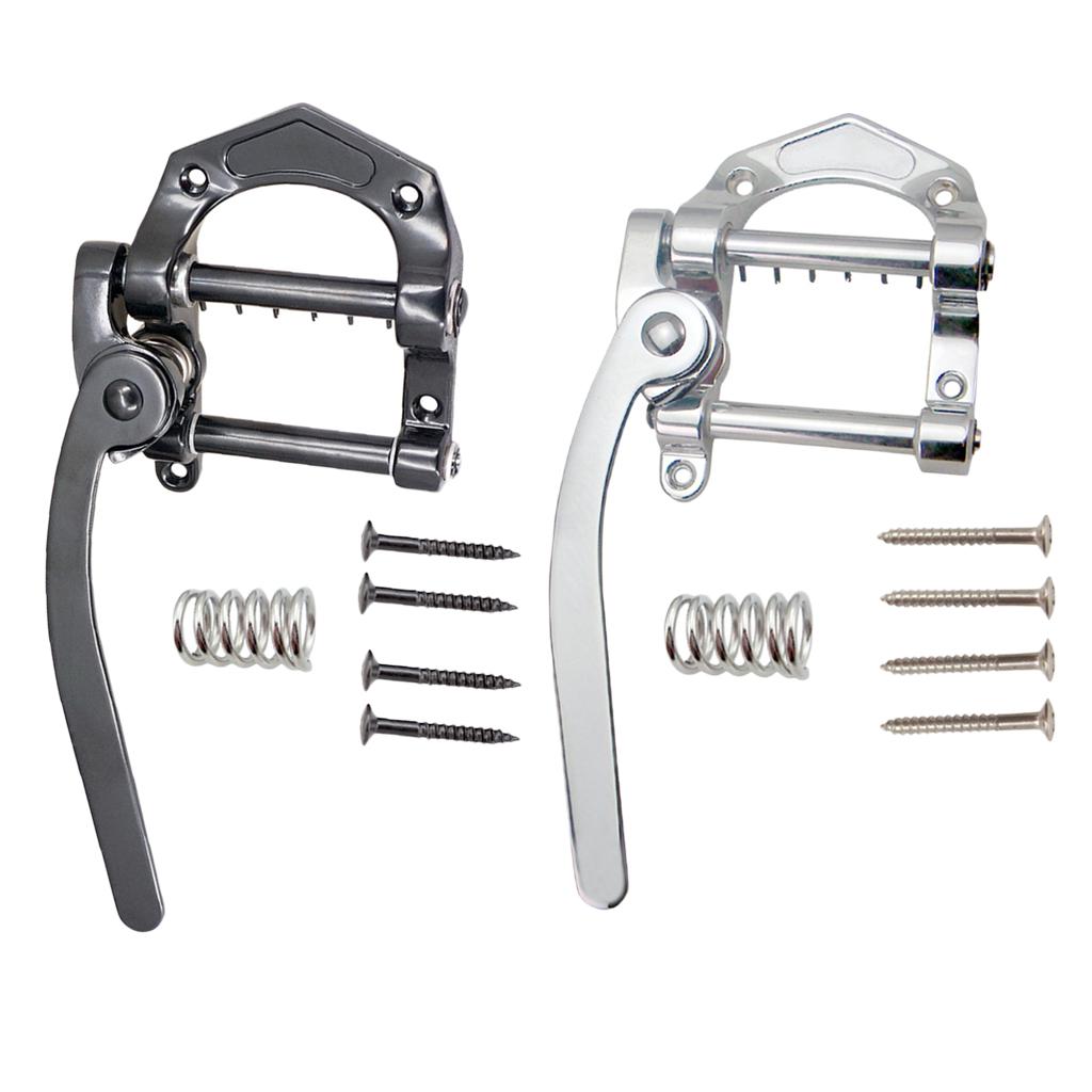 2PCS Tremolo Bridge Tailpiece For B5 SG LP Electric Guitar Replacement