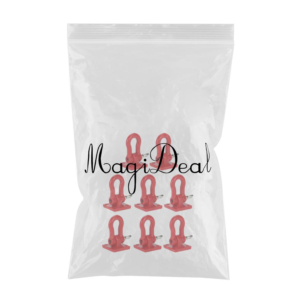 8pcs RC Rock Crawler 1:10 Accessory Tow Hook for Axial SCX10 RC4WD D90