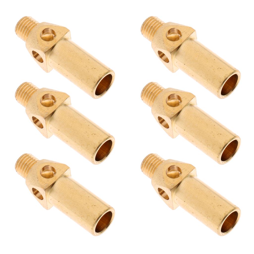 6 Pieces Brass Replacement Tip/ Nozzle/ Jet/ Burner for Propane LP Gas