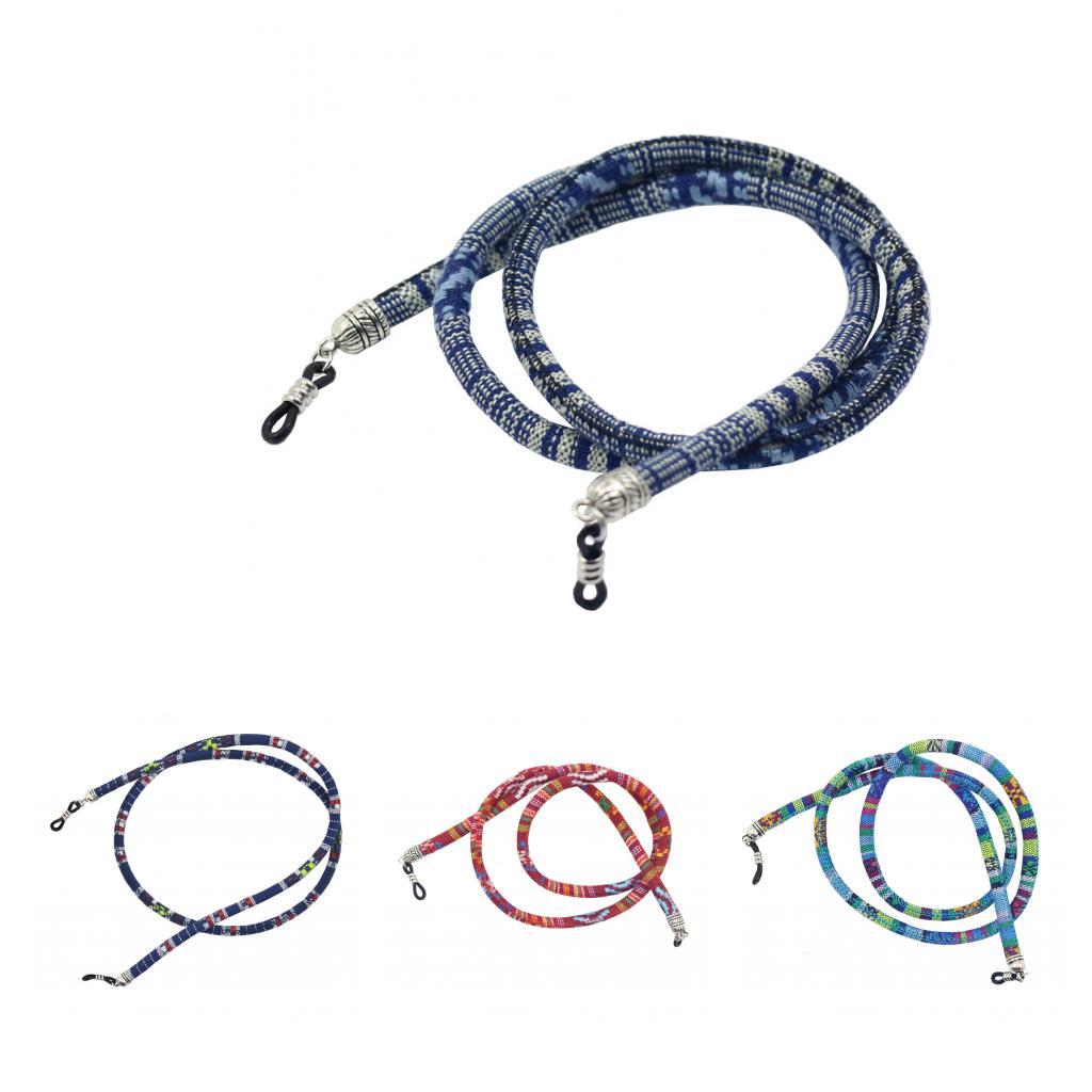 4Pcs Cotton Round Rope Sunglasses Neck Cord Strap Eyeglasses Lanyard Holder