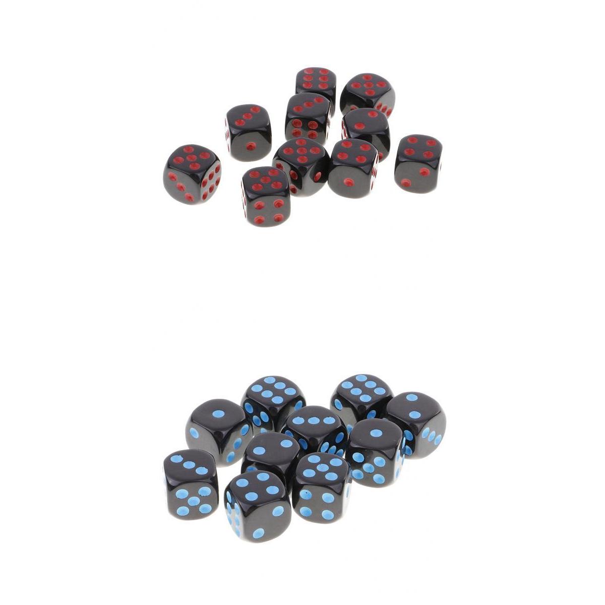 20 Pieces D6 Dice Set for RPG Board Games