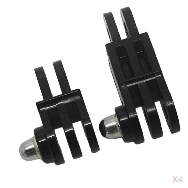 8Pieces Long & Short Straight Joint Mount Adapter for Sport Camera Camcoder