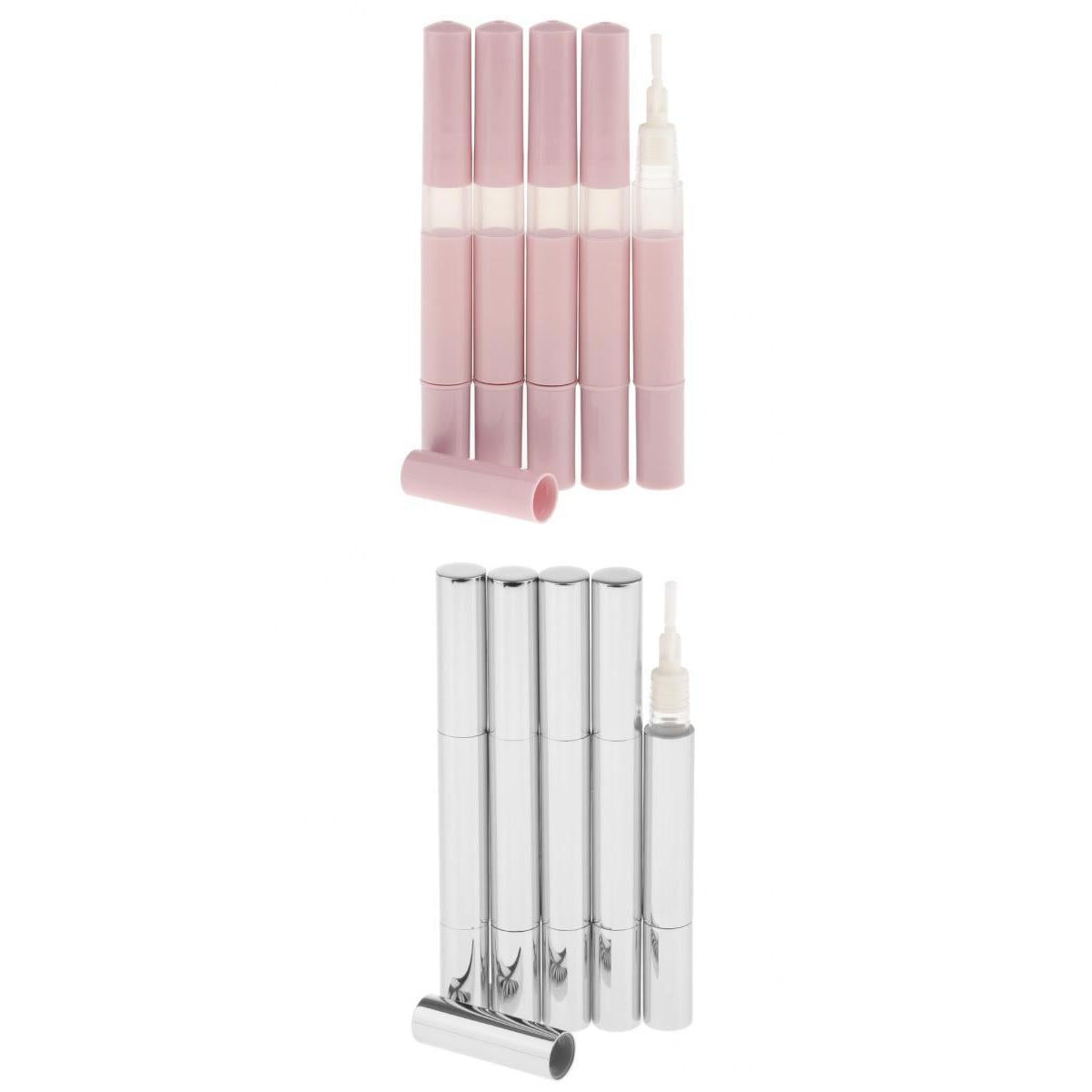 10pcs Empty Twist Pen Cosmetic Container Lip Gloss Eyelash Growth Tube 3ml