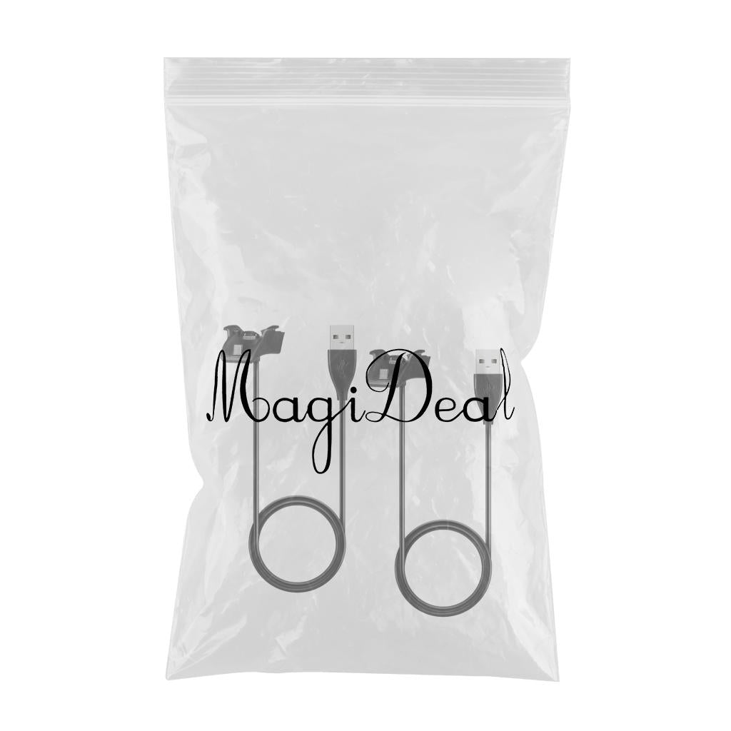 2 Pieces Replacement USB Charging Cable Dock for HUAWEI Honor Watch Band 3