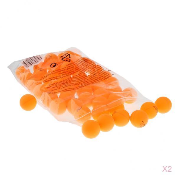 100 Pieces 3 Star 40mm Table Tennis Balls Ping Pong Practice Balls Yellow