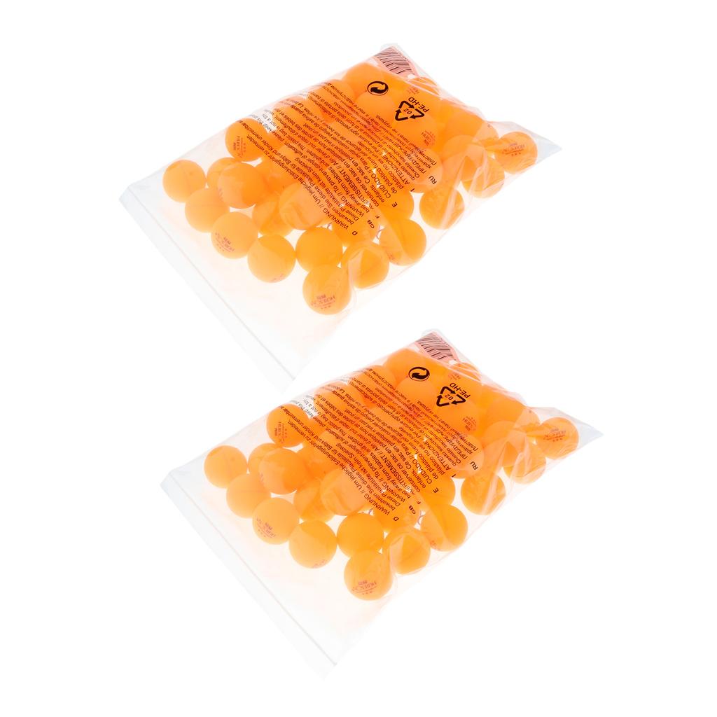 100 Pieces 3 Star 40mm Table Tennis Balls Ping Pong Practice Balls Yellow