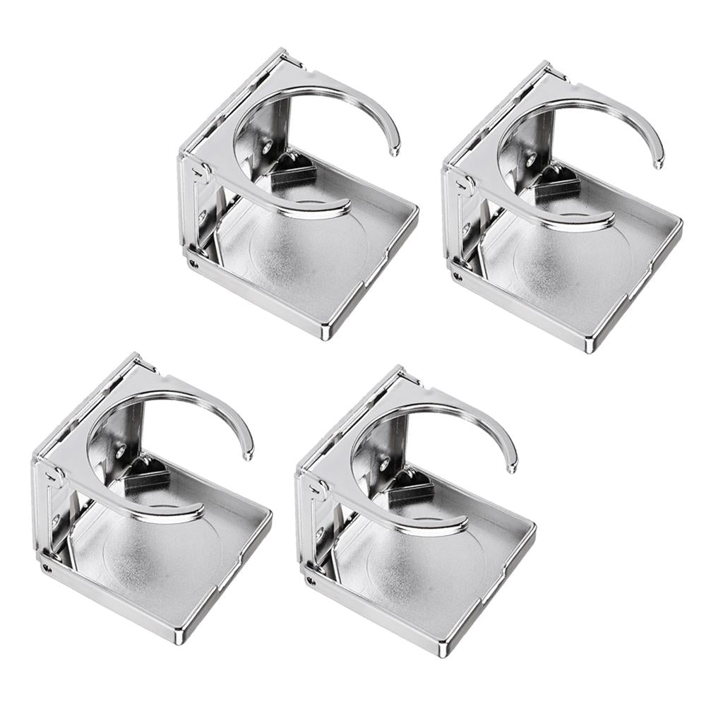 4Pcs Plastic Foldable Beverage Drink Cup Holder for Car Boat Foosball Table