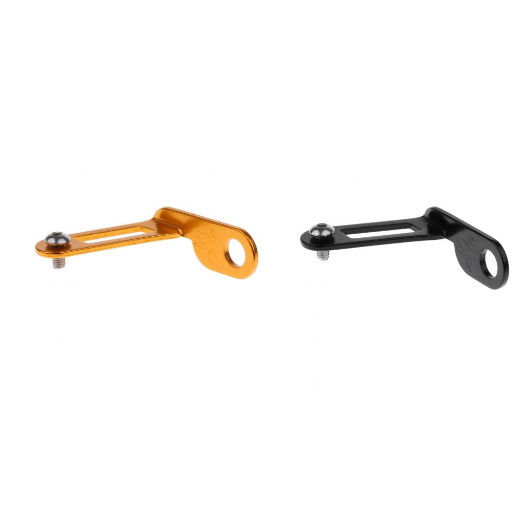 2 Set Bike Number Plate Holder Bicycle Bracket Mount Accessories Black Gold