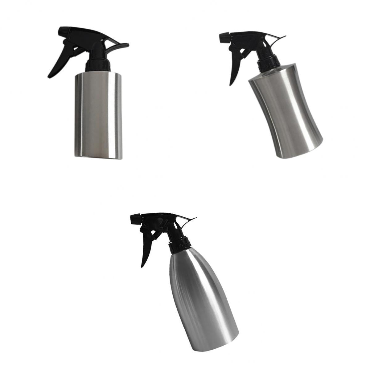3 pieces Gardening Tool Stainless Steel Watering Can Plant Spray Bottle
