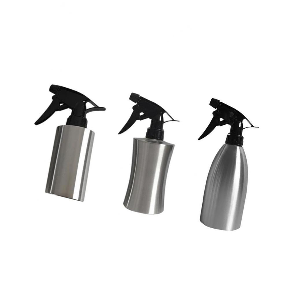 3 pieces Gardening Tool Stainless Steel Watering Can Plant Spray Bottle