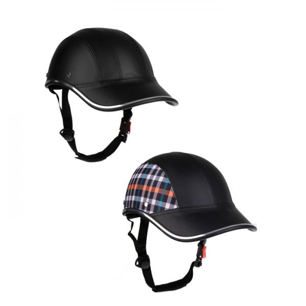 2Pcs Baseball Cap Style Bike Bicycle Helmet Anti-UV Safe Helmet Visor Hat