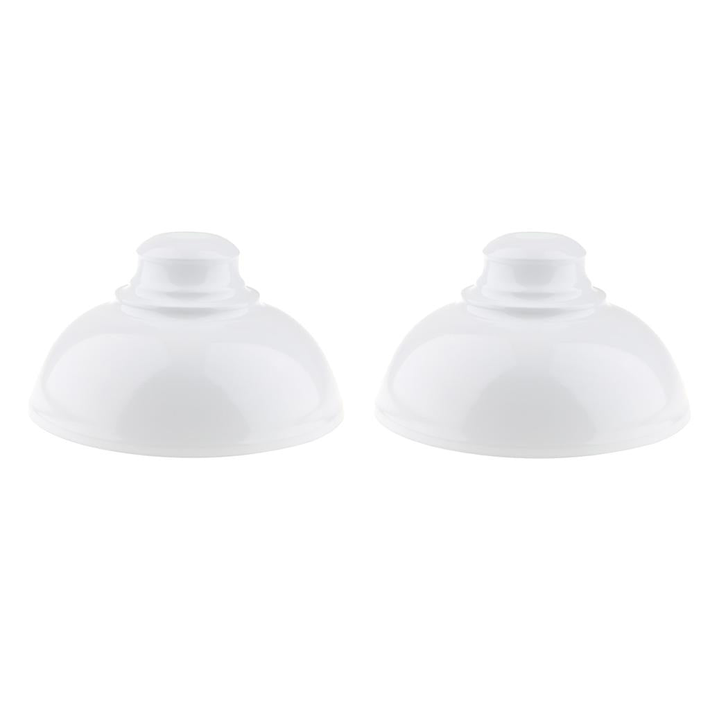 2x Ceiling Light Shade Cover Pendant Lampshade White - without Lamp Line