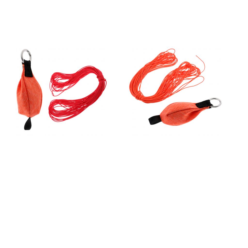 250g/8.8 oz Climbing Tree Arborist Throw Weight Bag 5m Red Rope