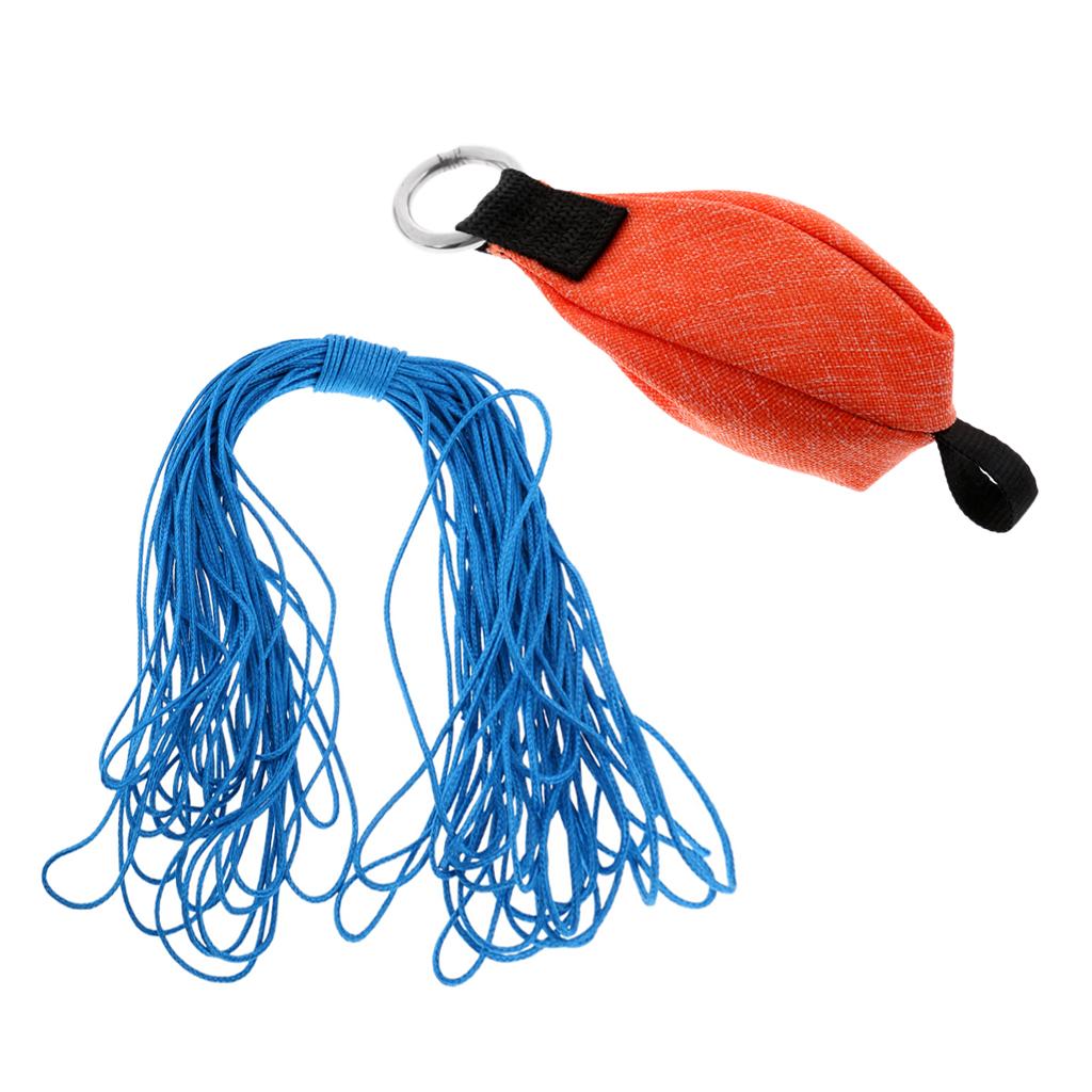 250g/8.8 oz Climbing Tree Arborist Throw Weight Bag + 5m Blue Throw Line