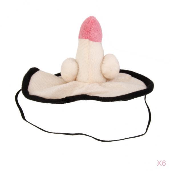 6x Funny Willy Eye Mask Hen Night Party Joke Games Girls Night Out Supplies