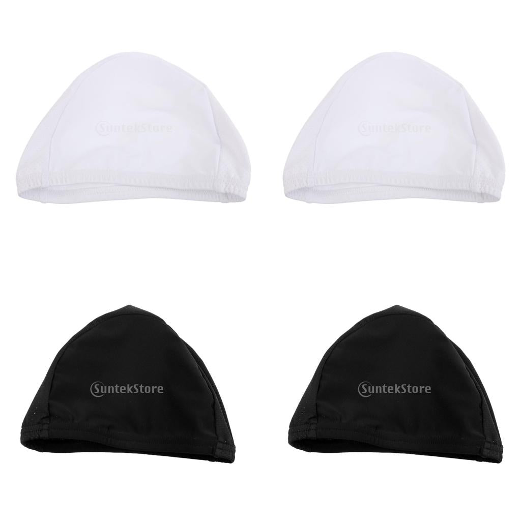 4x Men Womens Headgear Bike Quick-dry Outdoor Cycling Skull Hat White Black