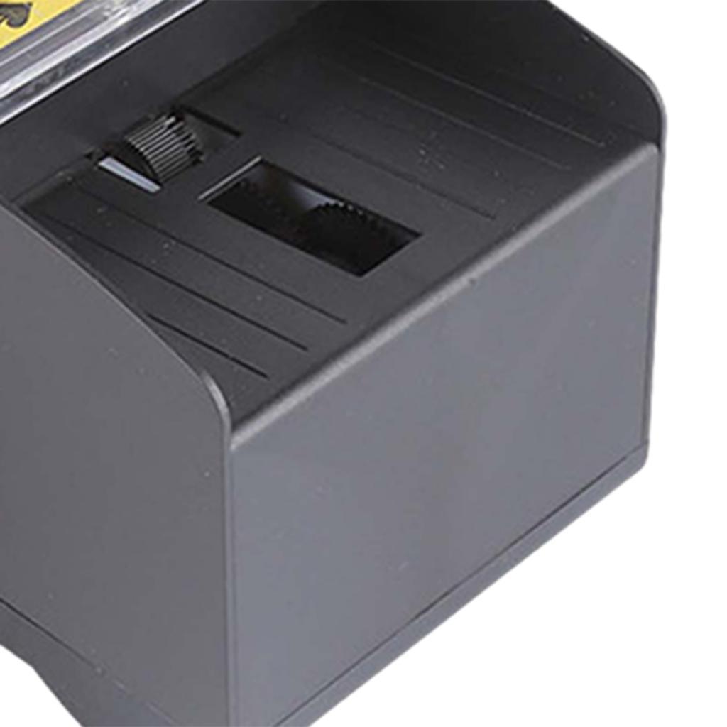 Automatic Poker Card Shuffler Casino Playing Shuffling Machine w/ Dealer