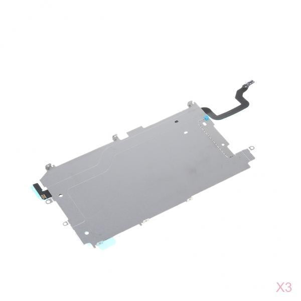 3 Piece Replacement LCD Backplate Shield Home Button Flex Cable for iPhone 6