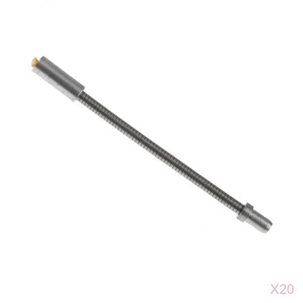20 Bicycle 100mm Flexible Lead V-Brake Cable Guide Noodles Pipes Hose Silver